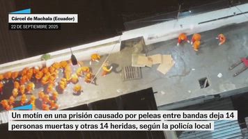 Un motín en una cárcel de Ecuador deja al menos 14 muertos y 13 fugados