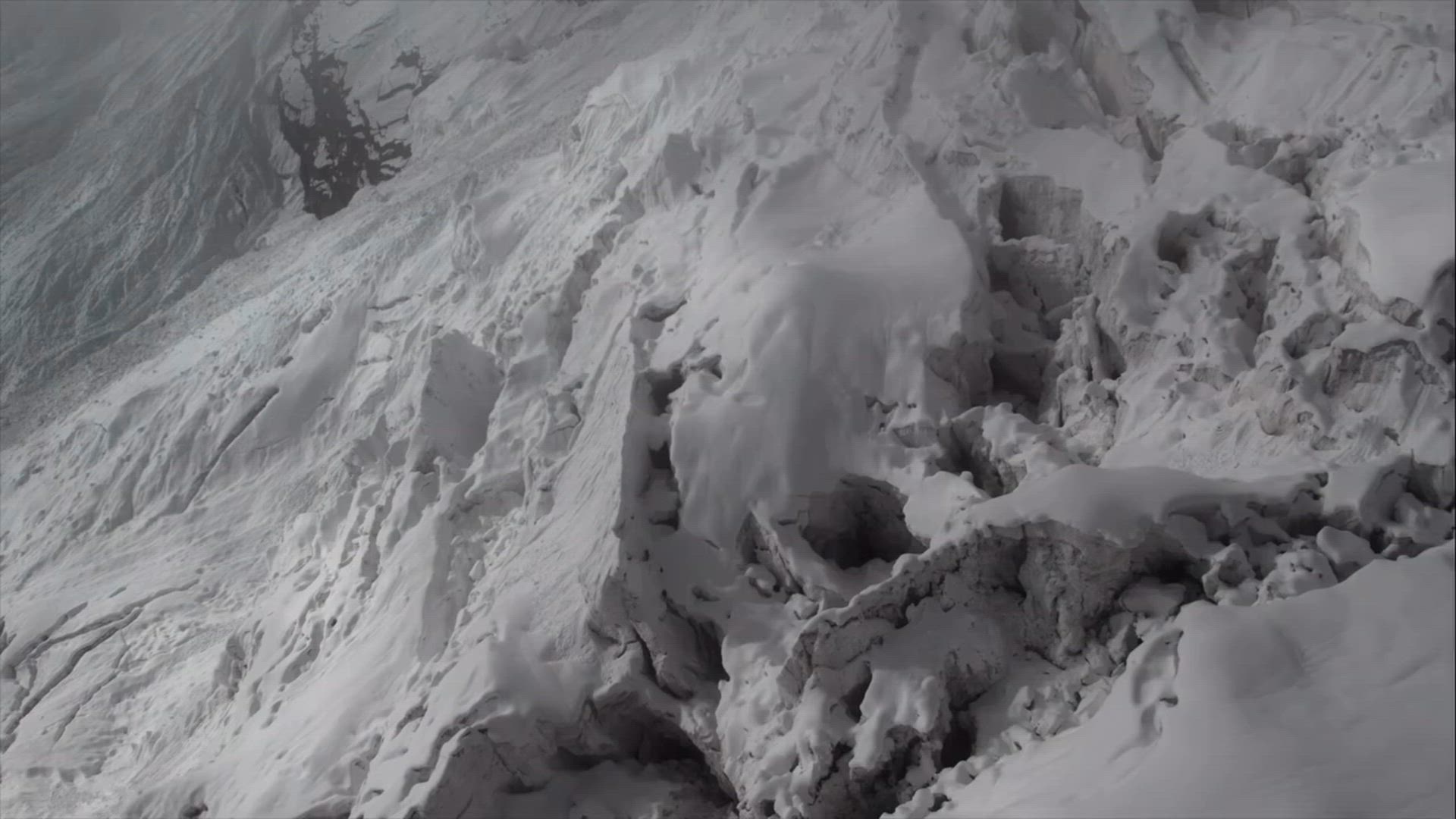 Carlos Soria, rumbo a la cima del Manaslu.