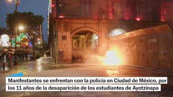 Marcha por los 11 años de Ayotzinapa