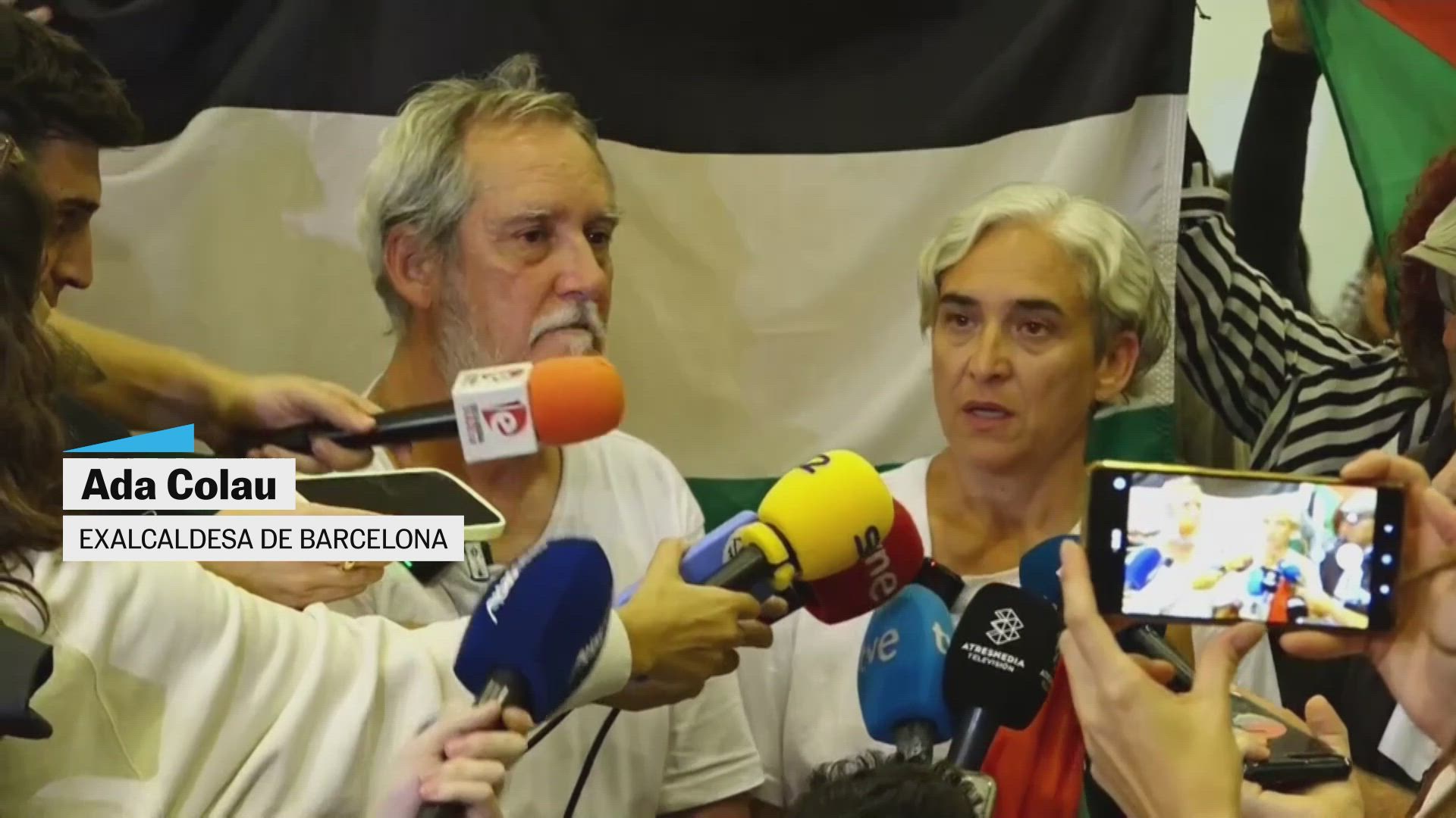 La exalcaldesa de Barcelona denuncia abusos de las autoridades de Israel