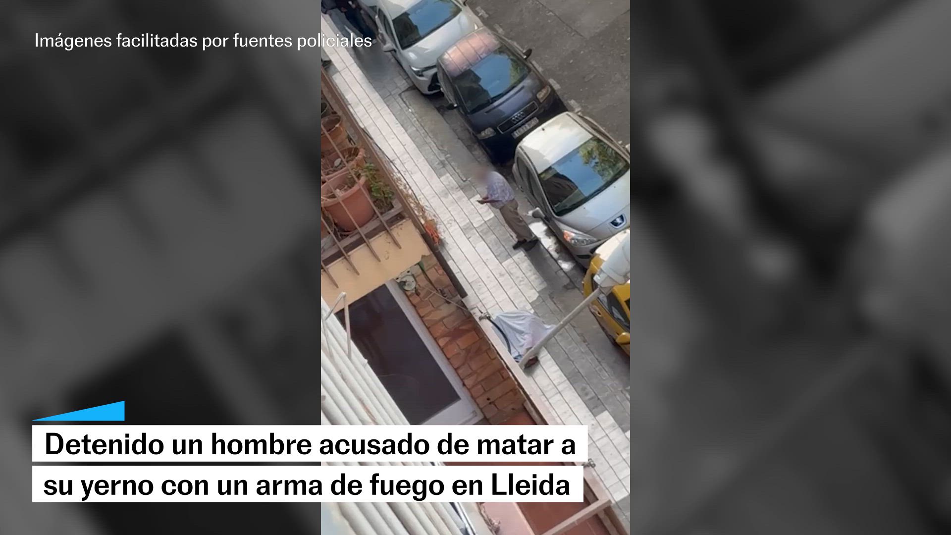 Vídeo de la detención del asesino de Lleida