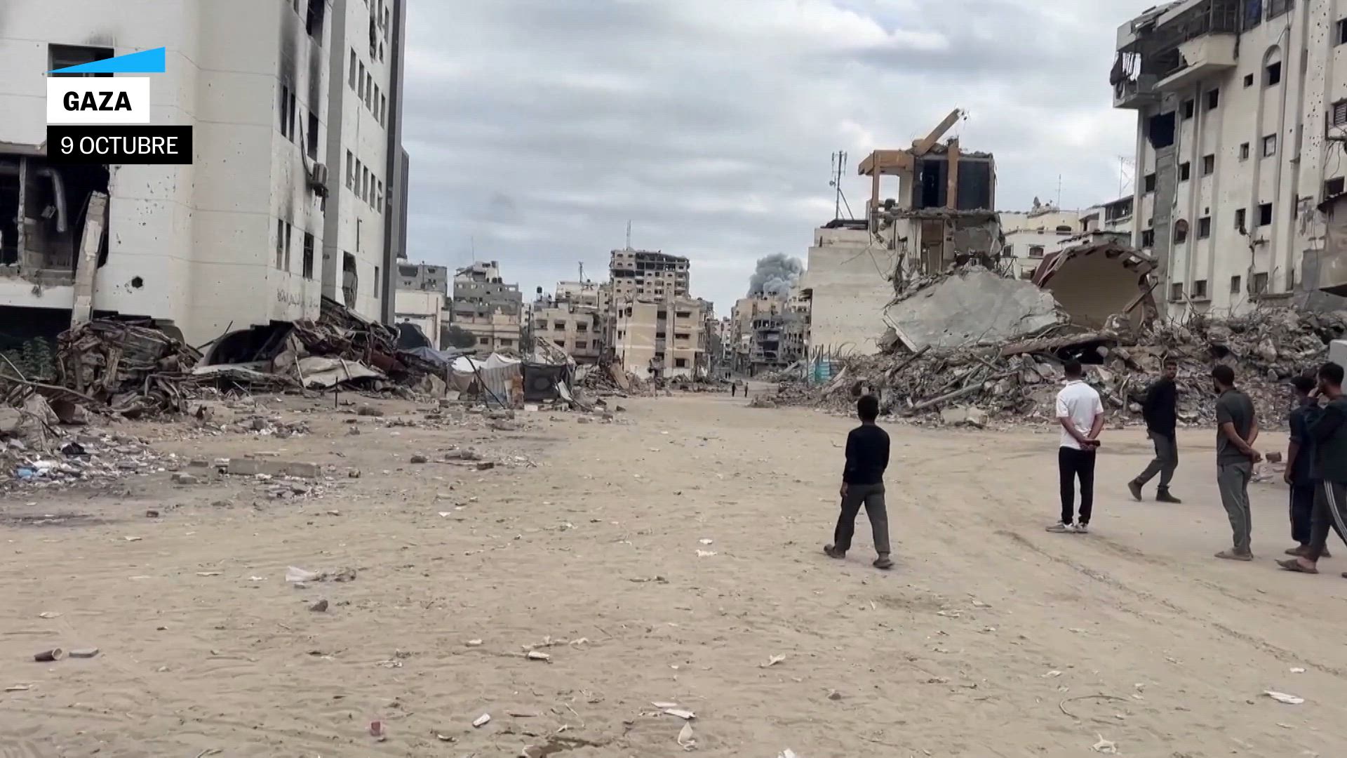 Palestinos e isarelíes reaccionan al acuerdo: "Esperemos que la guerra termine"