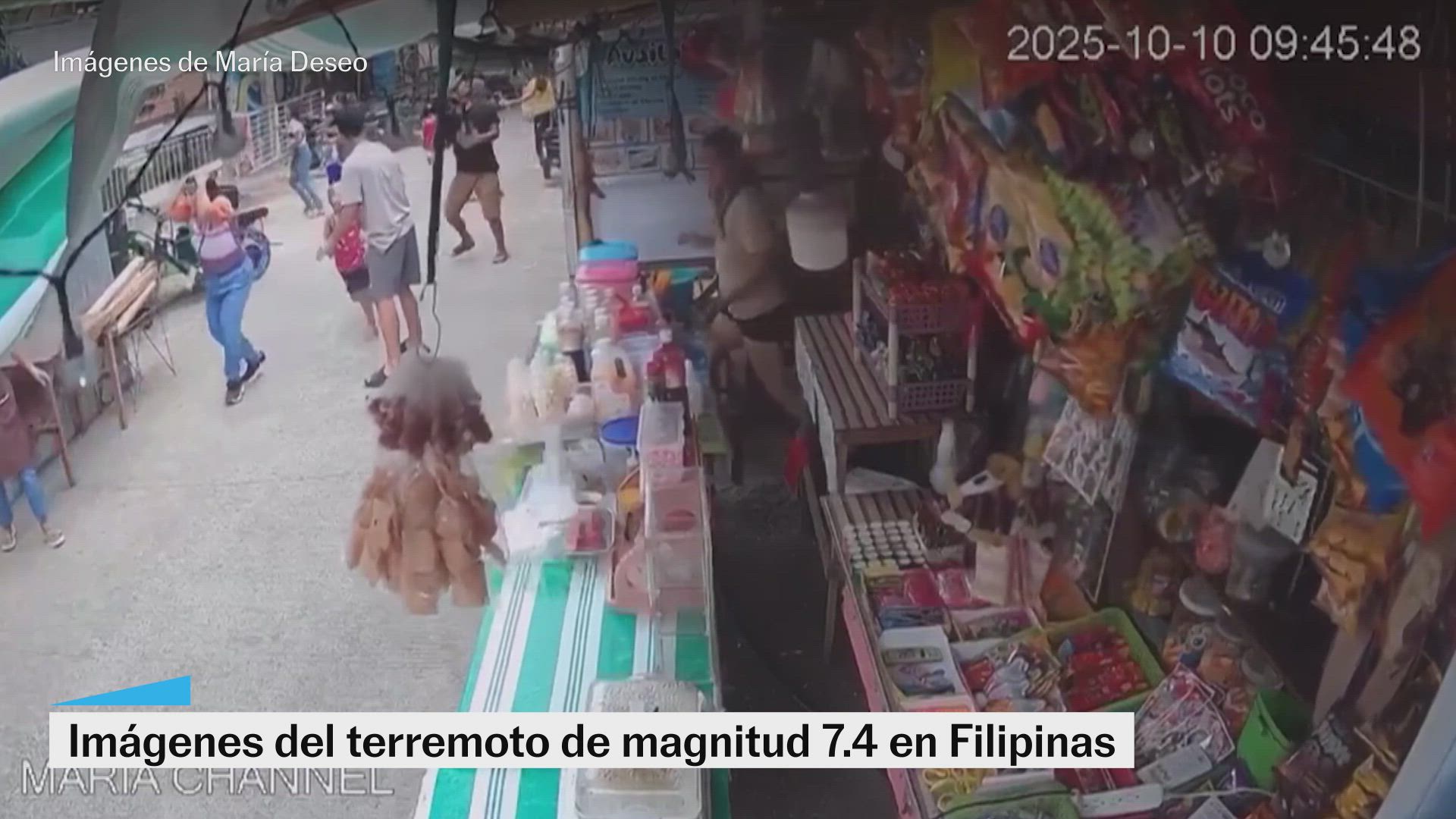 Así se vivió el terremoto de 7.4 en Filipinas