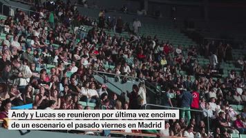 Las imágenes del último concierto de Andy y Lucas en el Palacio de Vistalegre