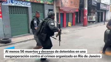 Megaoperativo en Rio de Janeiro