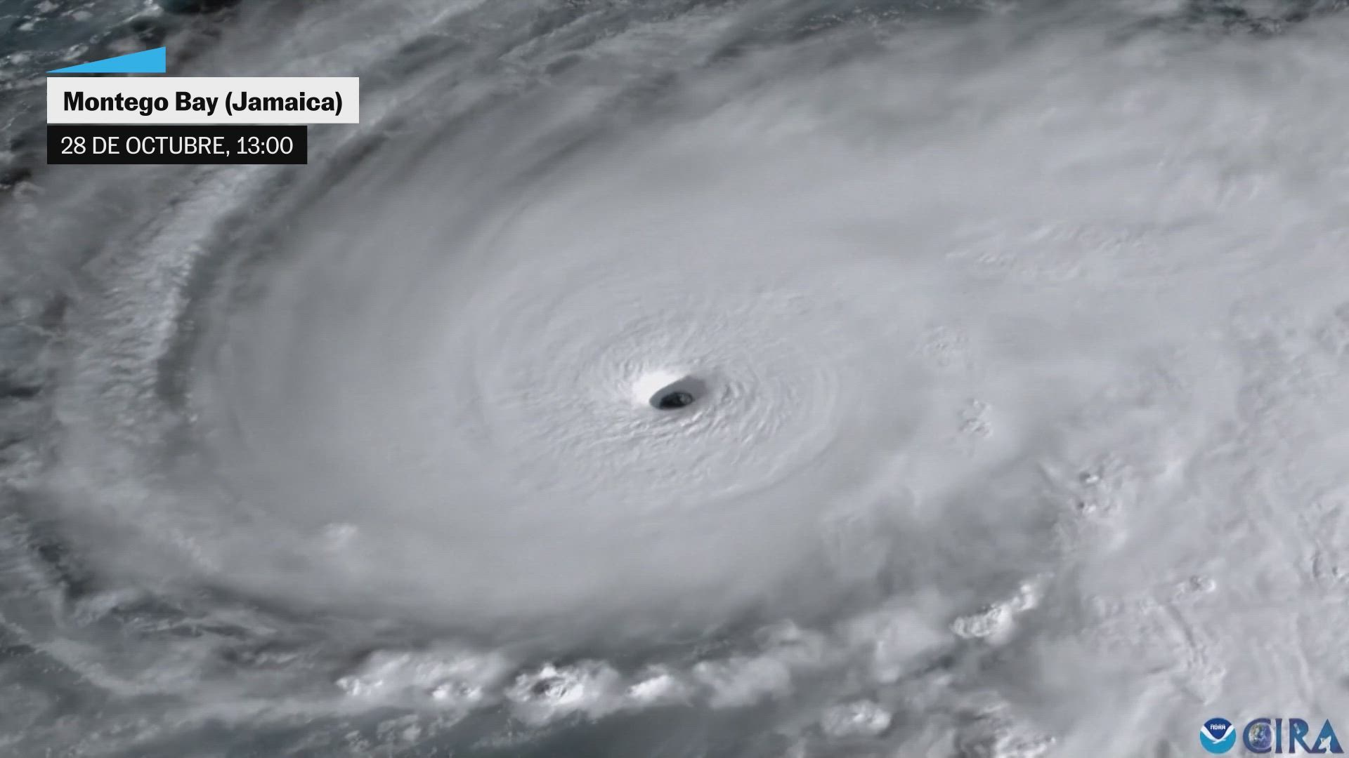 Así fue el paso de Melissa por Jamaica