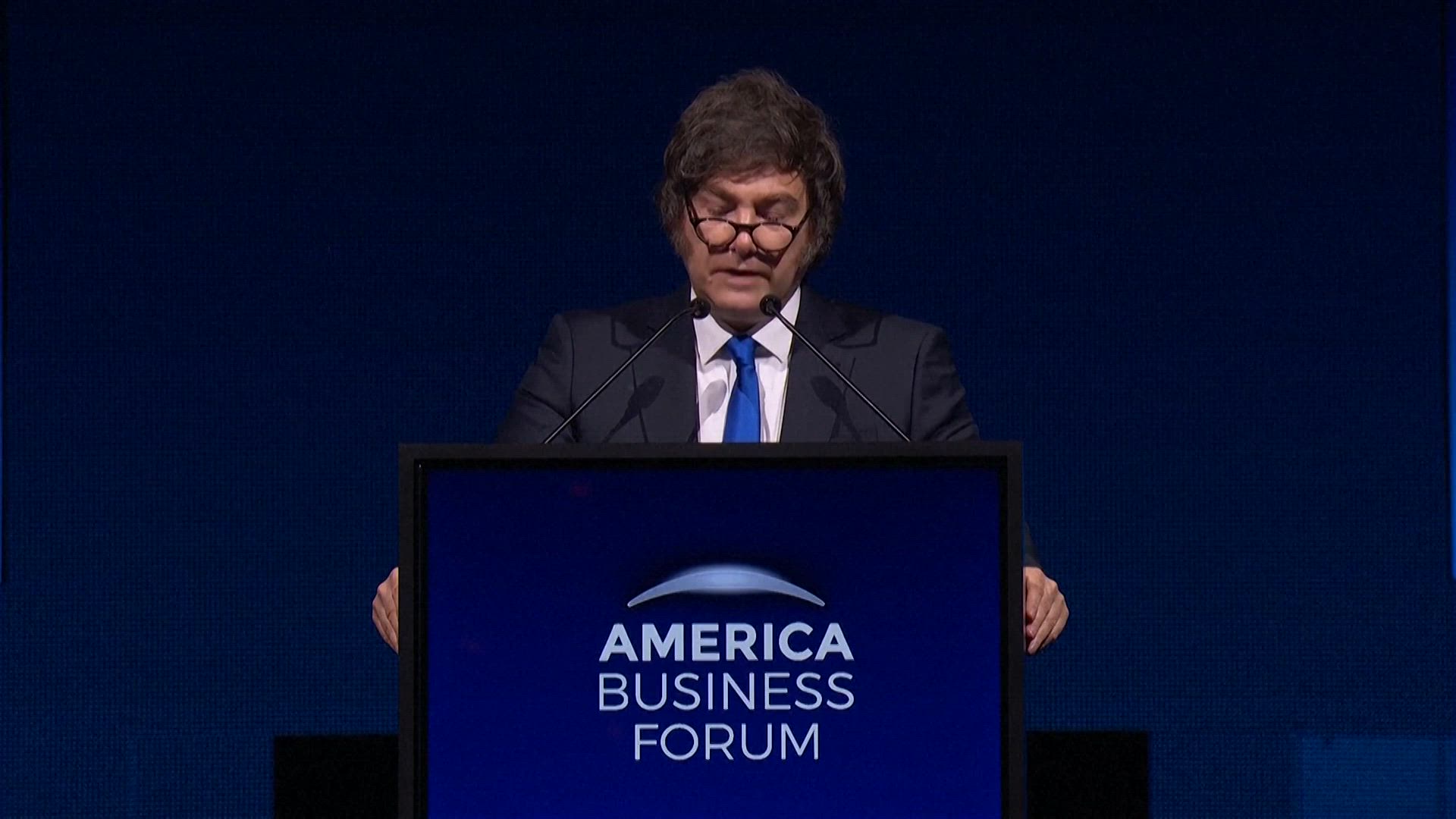 JAVIER MILEI elogia a su "amigo" TRUMP y agradece a Estados Unidos