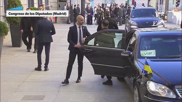 Zelenski acude al Congreso en su tercera visita a España