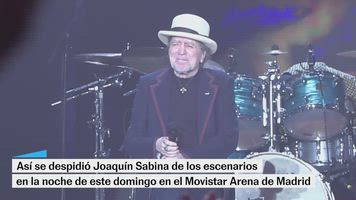 Sabina se despide de las giras con un concierto en Madrid