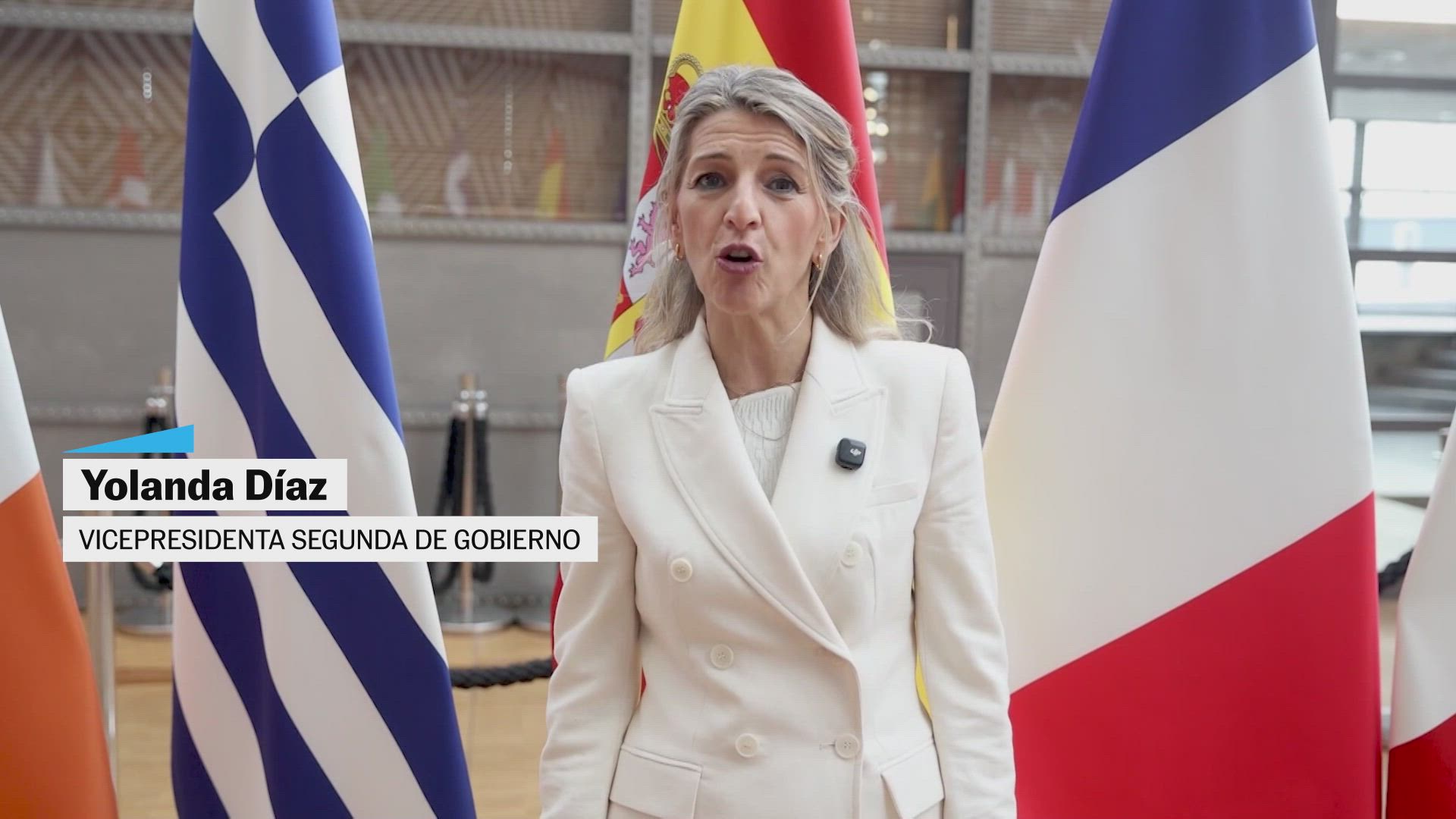 Yolanda Díaz: "Tenemos la cifra de paro más baja en 18 años"