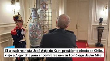 Kast se reune con Milei en Argentina