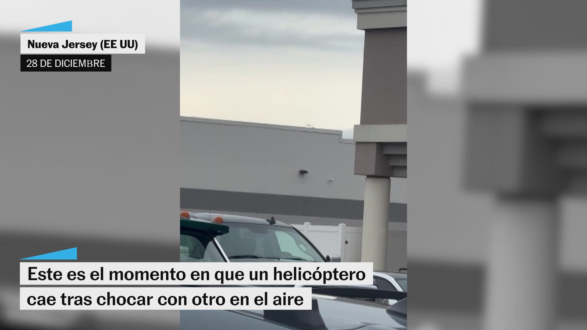 Una persona muere tras el choque de dos helicópteros en el aire
