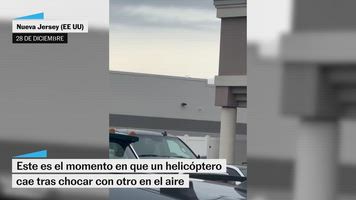 Una persona muere tras el choque de dos helicópteros en el aire