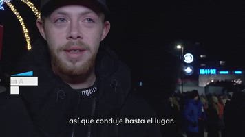 Testigo del incendio en un bar de Suiza: 