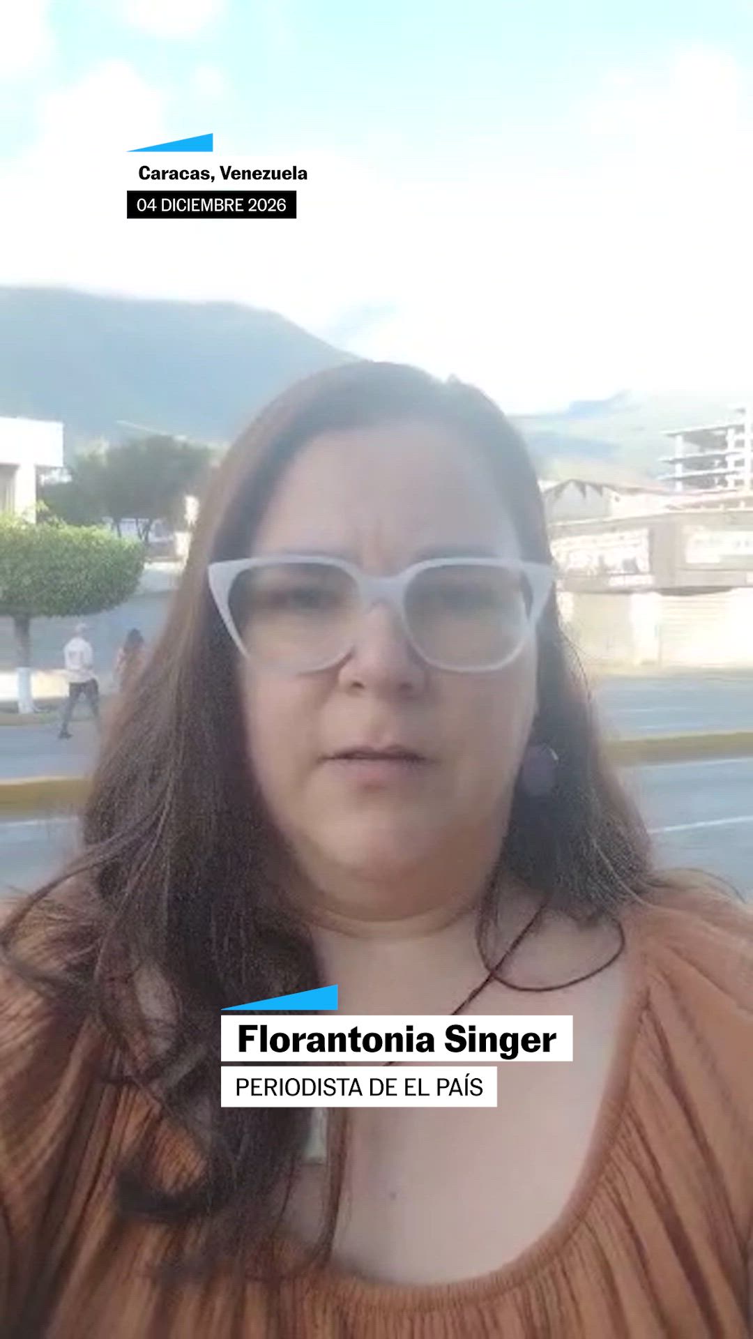 Florantonia Singer recorre las calles de Caracas