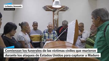 Comienzan funerales de víctimas civiles en Venezuela
