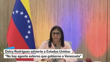 Delcy responde a Trump que el no gobierna Venezuela.mp4
