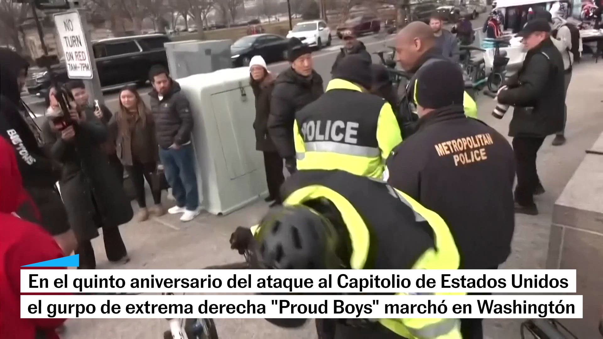 Proud boys marcha en estados unidos