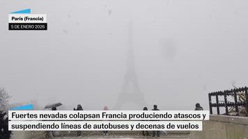 El temporal afecta varios países de Europa causando fuertes olas de frío y nevadas