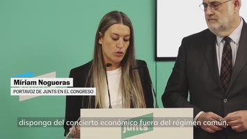 Junts insta a ERC a rechazar cualquier propuesta que no suponga un concierto económico catalán
