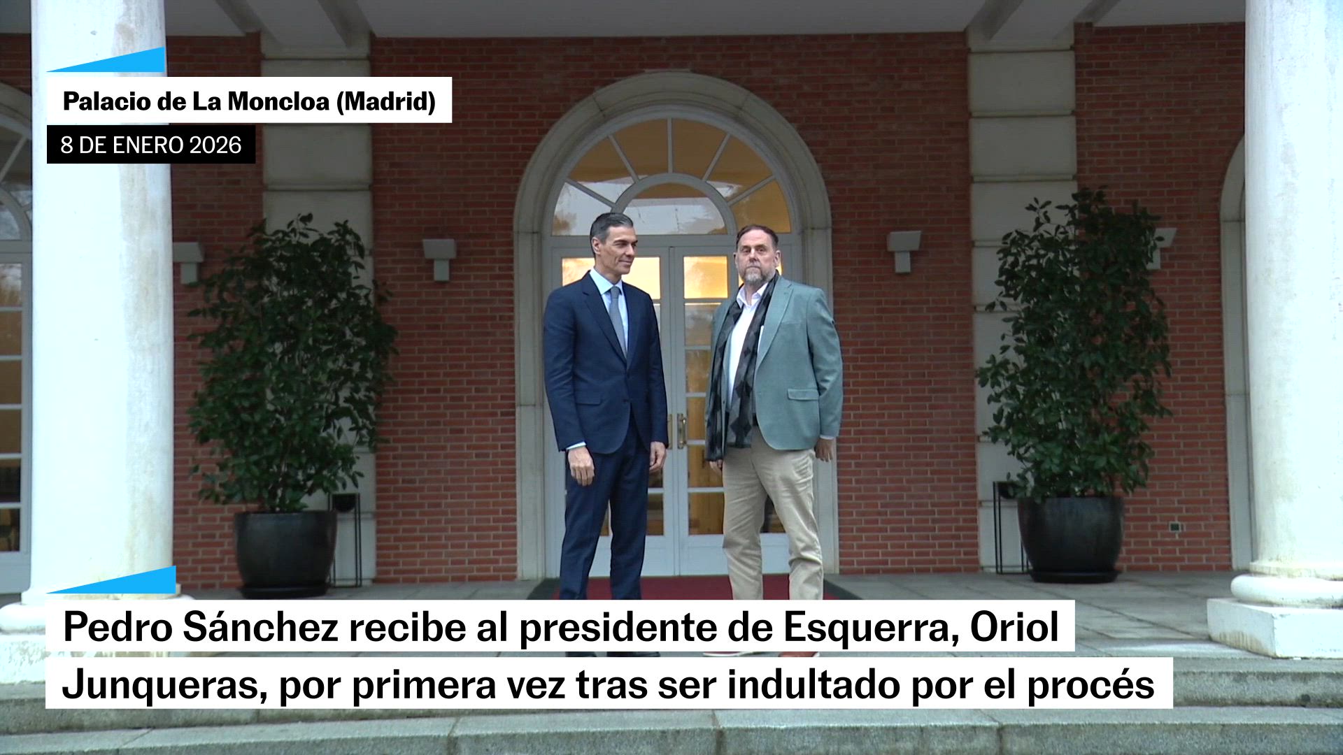 Oriol Junqueras se reúne por primera vez con Pedro Sánchez tras ser indultado