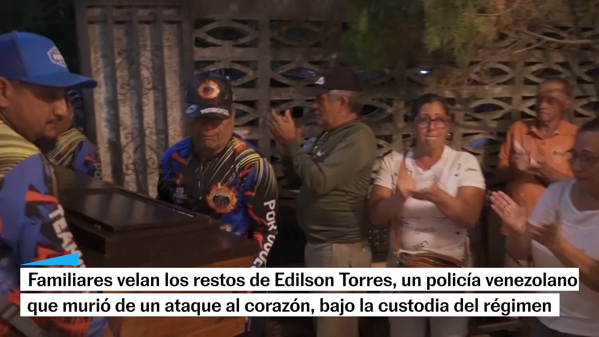 Funeral de Edilson Torres, policia Venezolano.