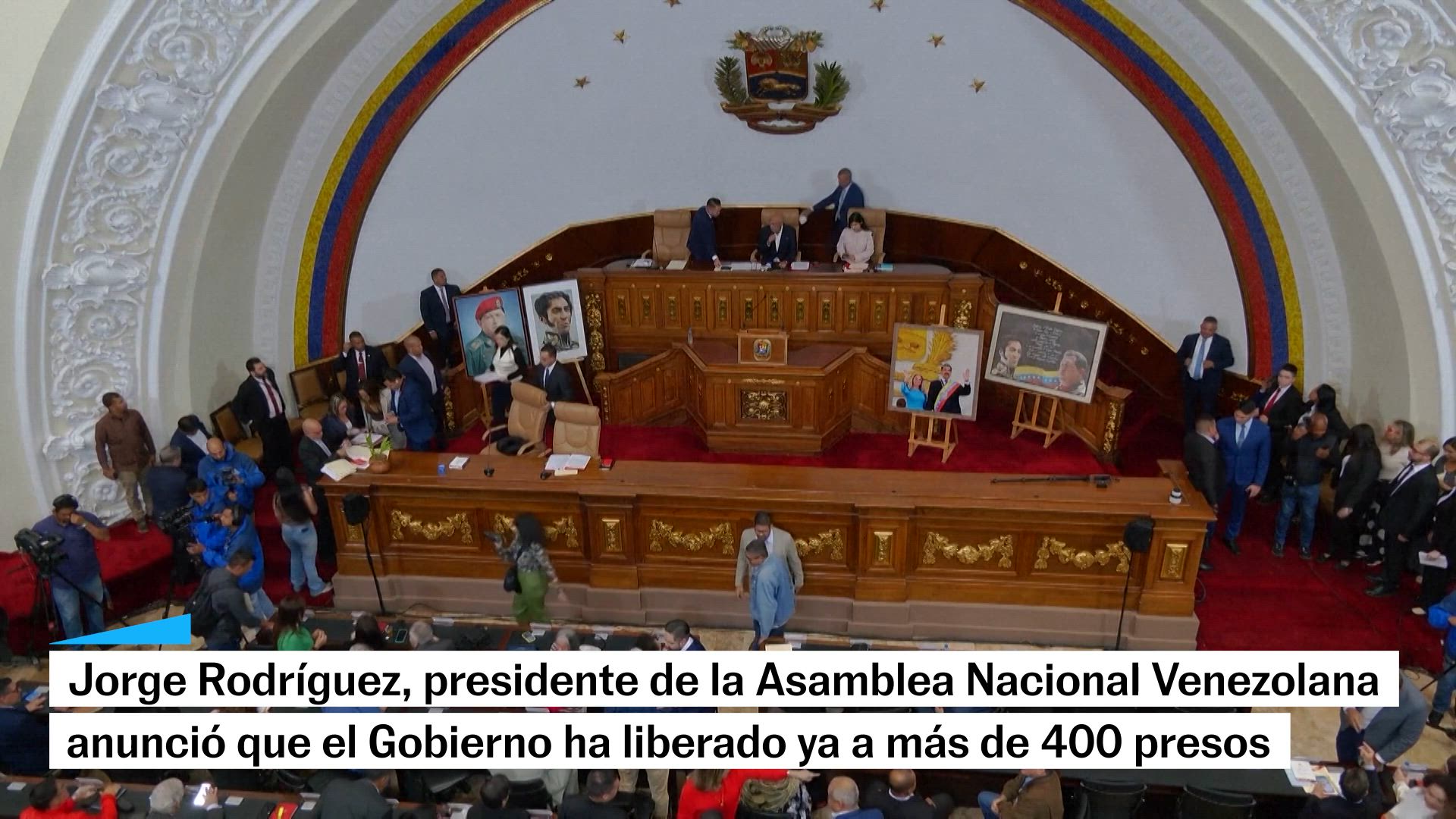 Venezuela asegura que ha liberado a 400 presos
