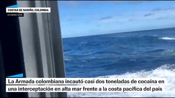 200 kilos de coca incautados en Colombia