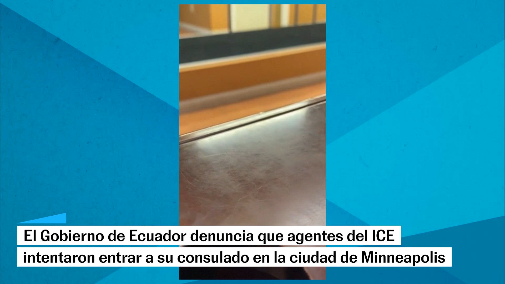 Ecuador denuncia que un agente del ICE intentó entrar a su consulado en Minneapolis