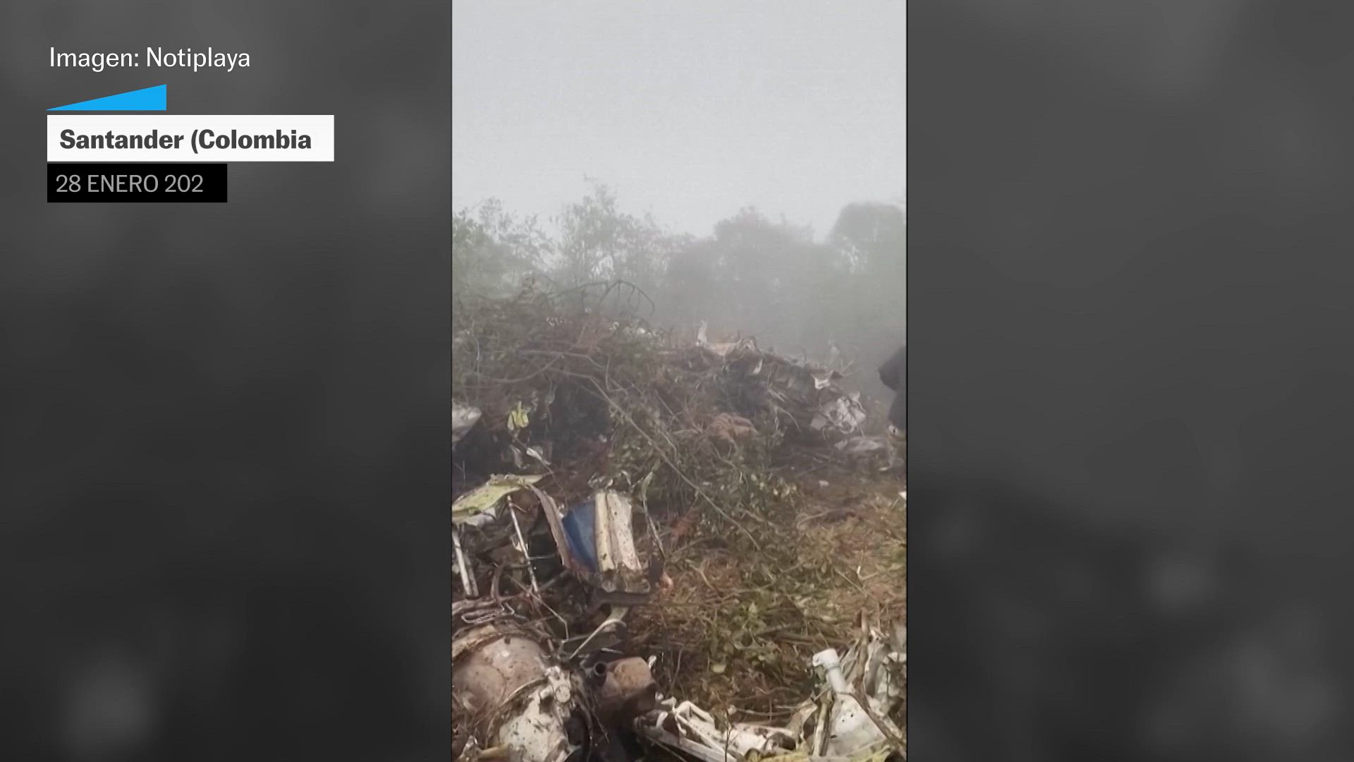Mueren todos los pasajeros de una avioneta al estrellarse en Colombia
