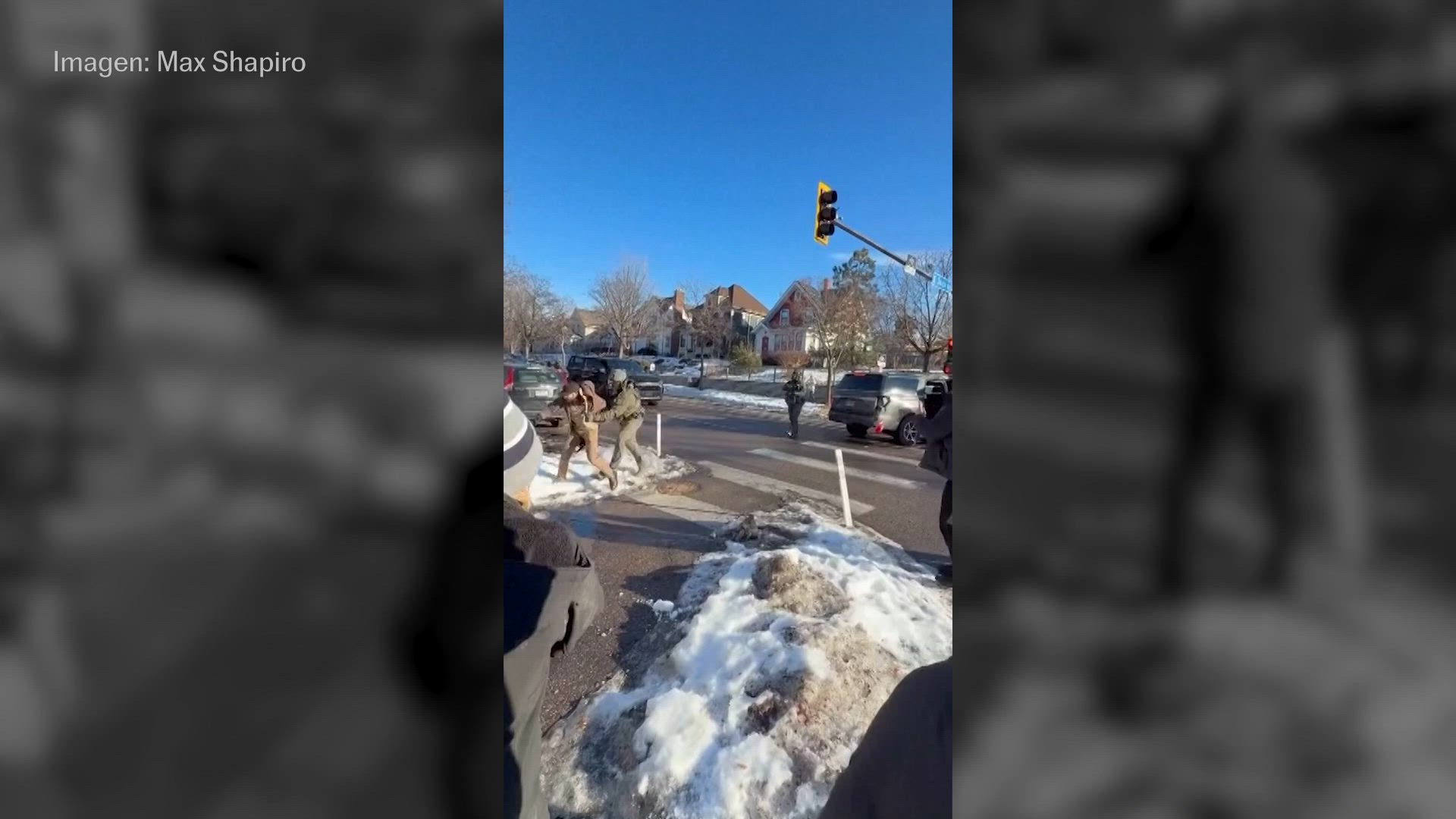 Vídeo de Alex Preti en un enfrentamiento contra el ICE 11 días antes de su muerte