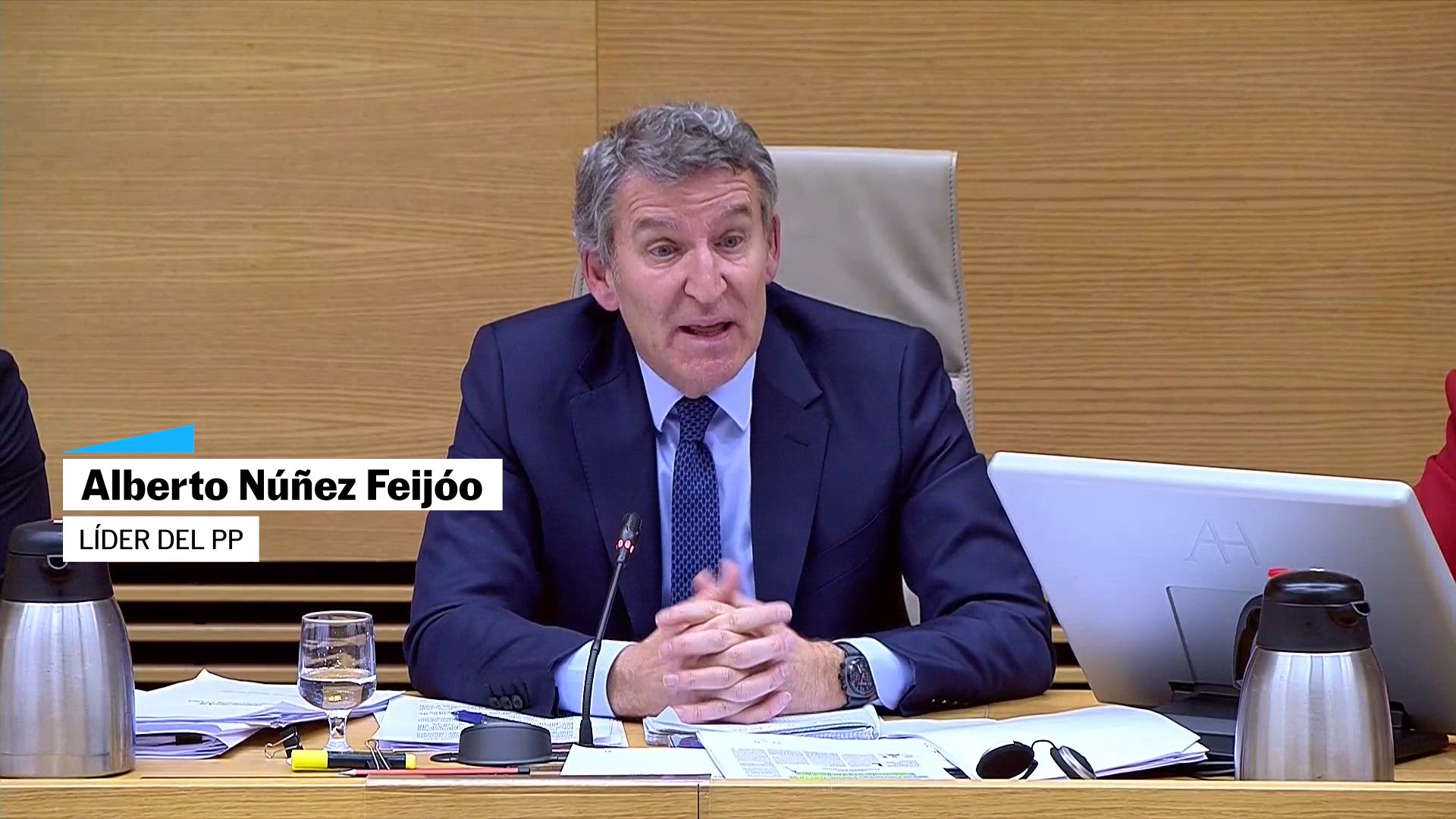 Alberto Núñez Feijóo: “Cuando la gente no te da la razón, lo más honesto es irte”