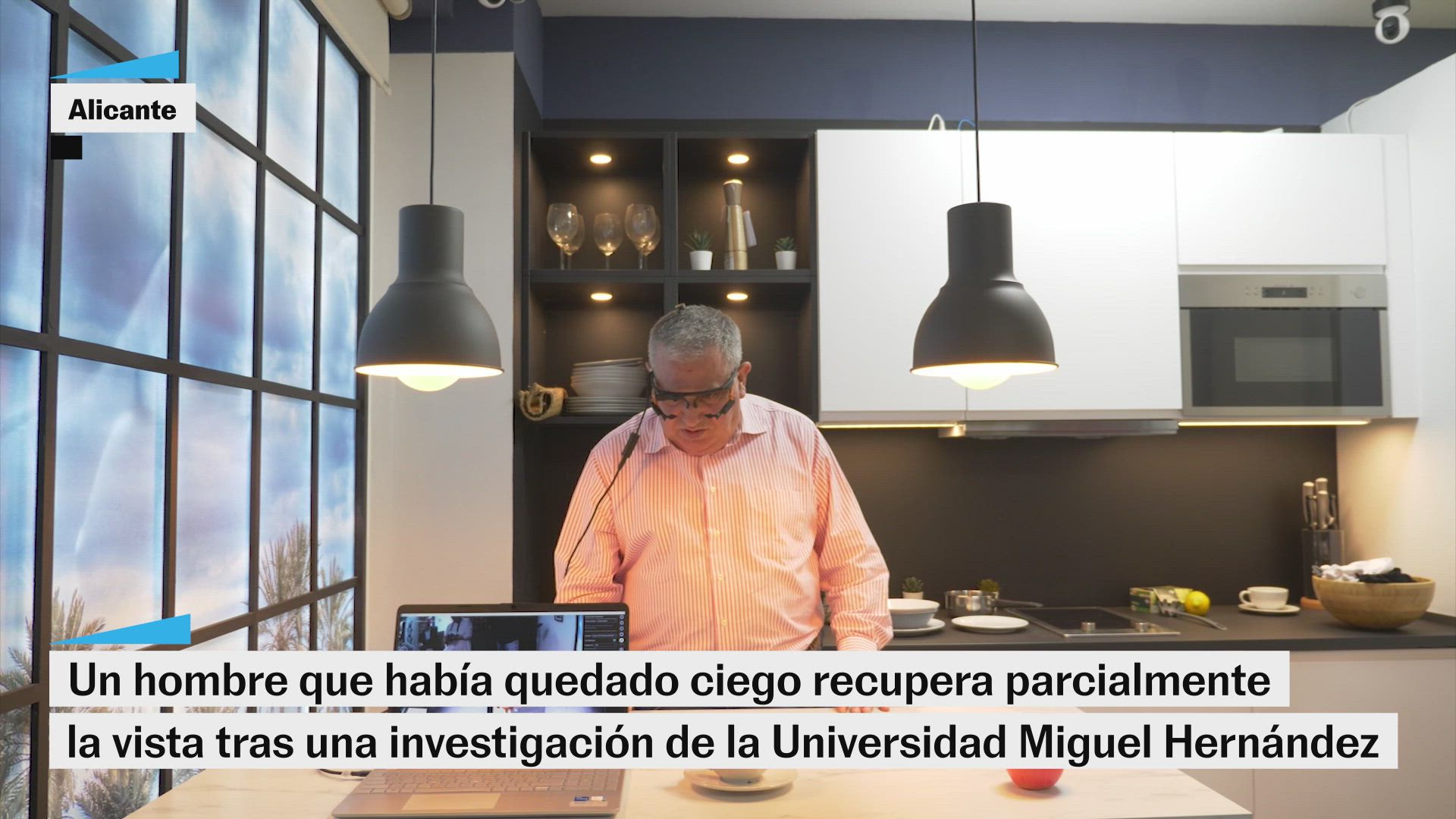 Un hombre recupera la vista tras una investigación de la Universidad Miguel Hernández