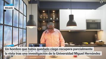 Un hombre recupera la vista tras una investigación de la Universidad Miguel Hernández