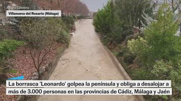 La borrasca ‘Leonardo’ deja miles de desalojados y hogares sin luz y decenas de carreteras cortadas en Andalucía