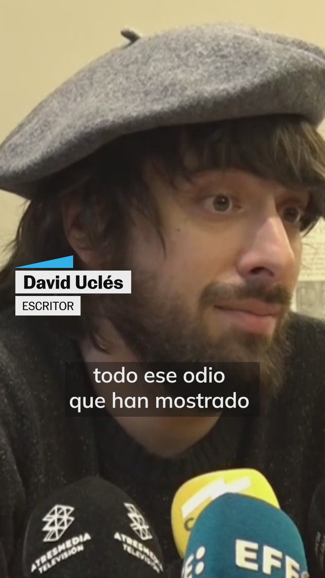 David Uclés sobre su ausencia en las jornadas de la Guerra Civil: 