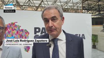 Zapatero en Venezuela: 