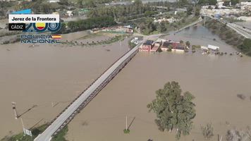 Juanma Moreno advierte de que el temporal tendrá un impacto económico millonario