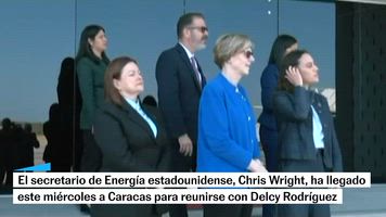 El secretario de Energía de Estados Unidos llega a Caracas para reunirse con Delcy Rodríguez