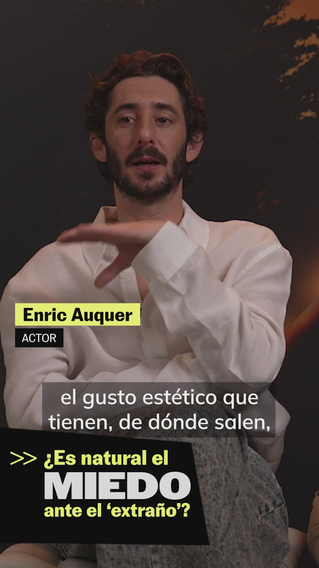 Enric Auquer y Belén Cuesta reflexionan sobre el miedo a lo 'extraño'