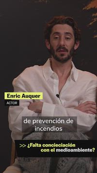 Enric Auquer y Belén Cuesta, protagonistas de ‘Cortafuego’, sobre la labor de los bomberos