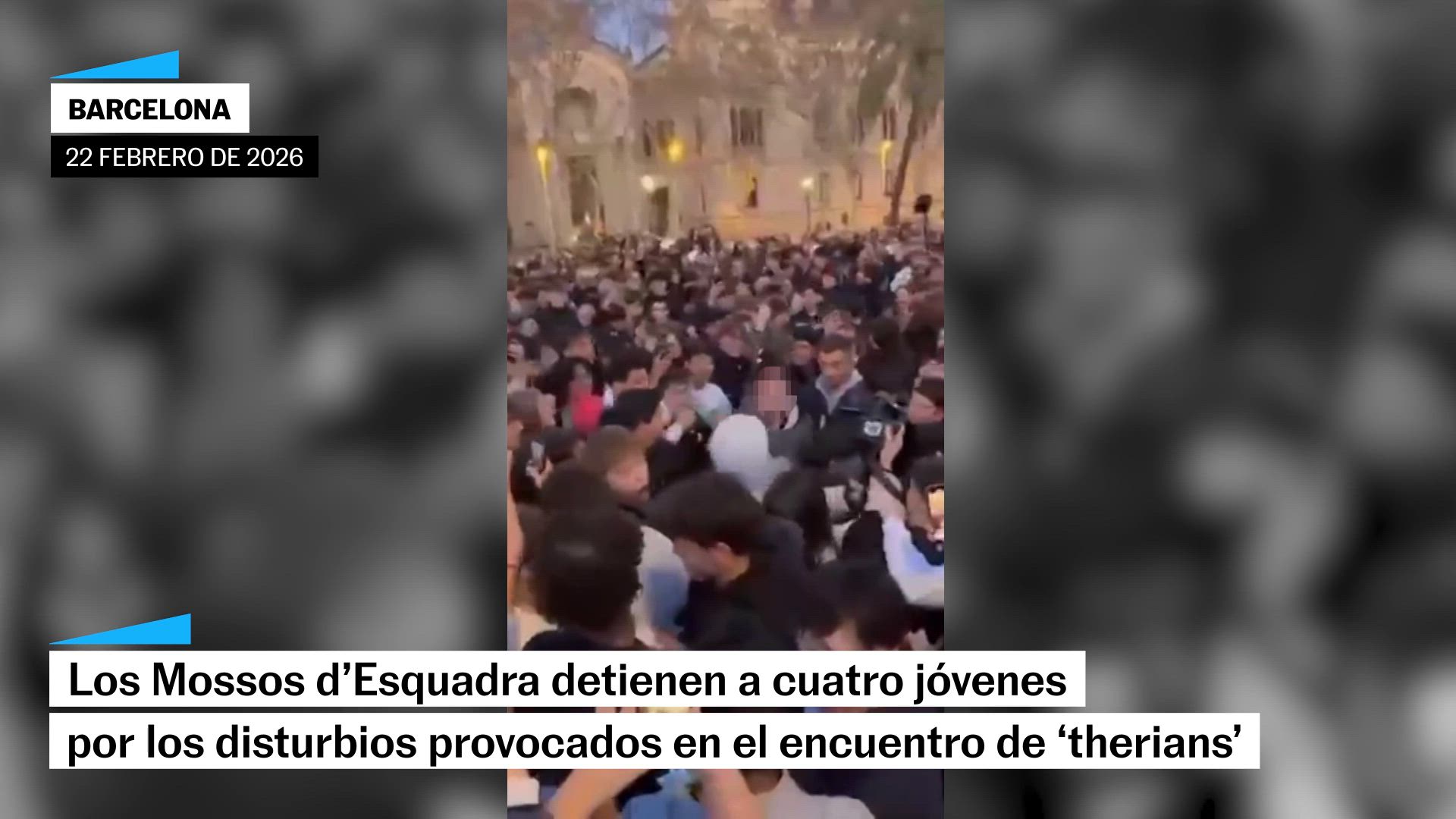 Altercados durante la quedada de ‘Therians’ en Barcelona