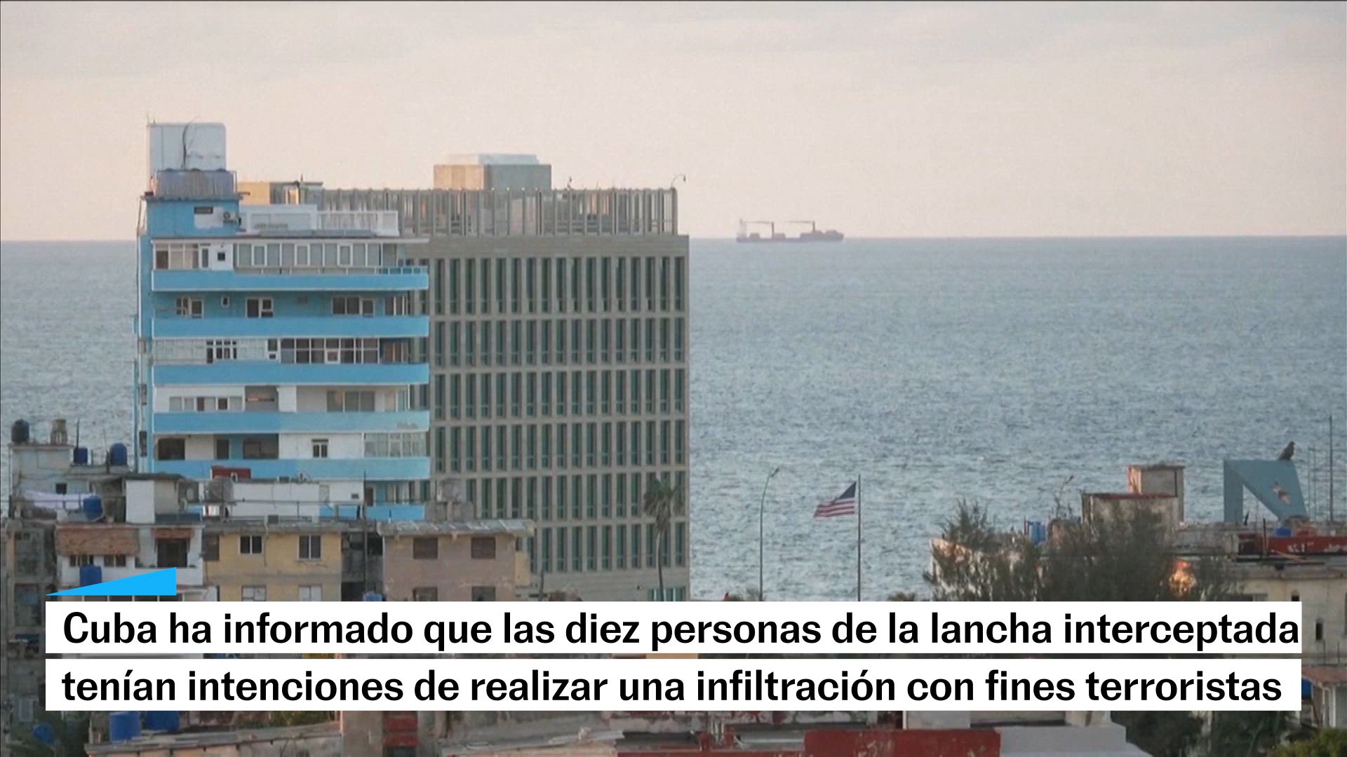 Cuba asegura que la lancha interceptada procedente de EE UU tenía “fines terroristas”