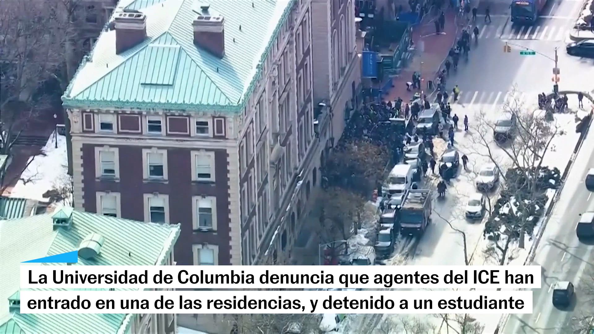 Universidad de Columbia denuncia que el ICE mintió para detener a un alumno