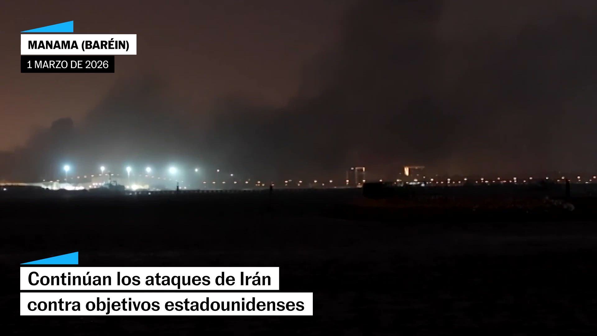 Continúan los ataques de Irán contra objetivos estadounidenses