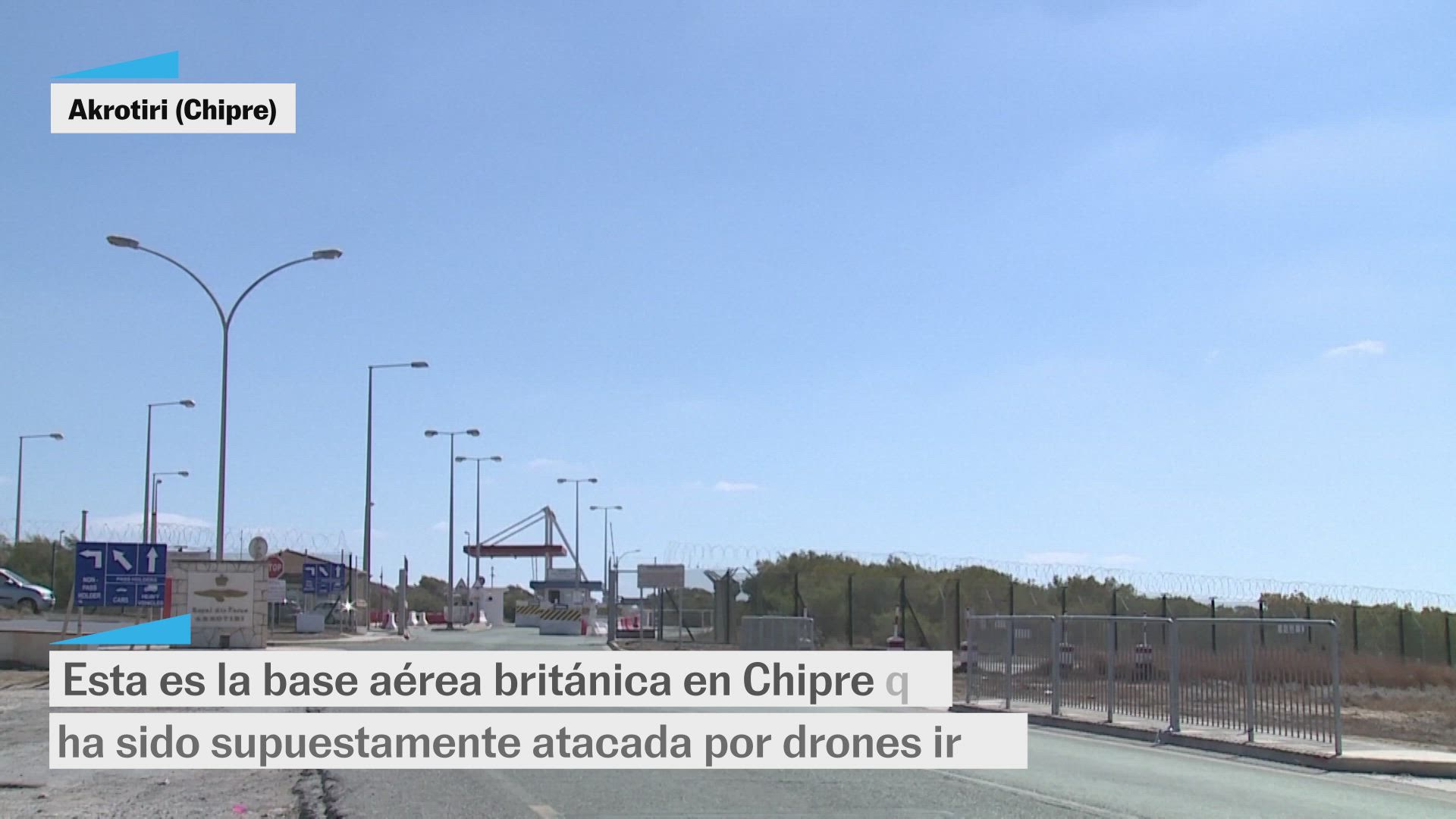 El presidente de Chipre confirma que la base aérea británica fue atacada por drones iraníes