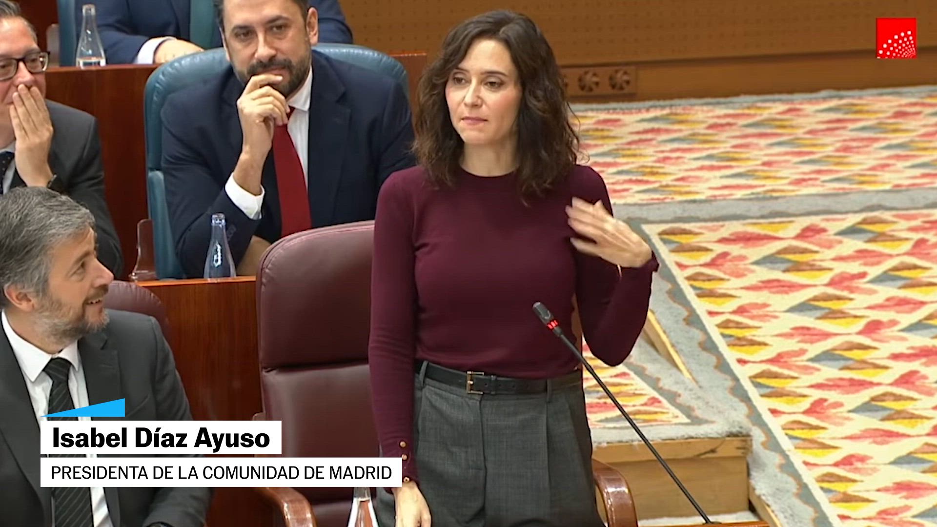 Ayuso: "Les animó a irse solas y borrachas por Therán"