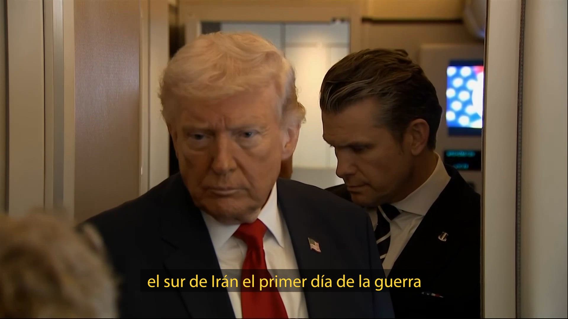 Trump sobre el ataque a una escuela infantil iraní: "Eso lo hizo Irán"