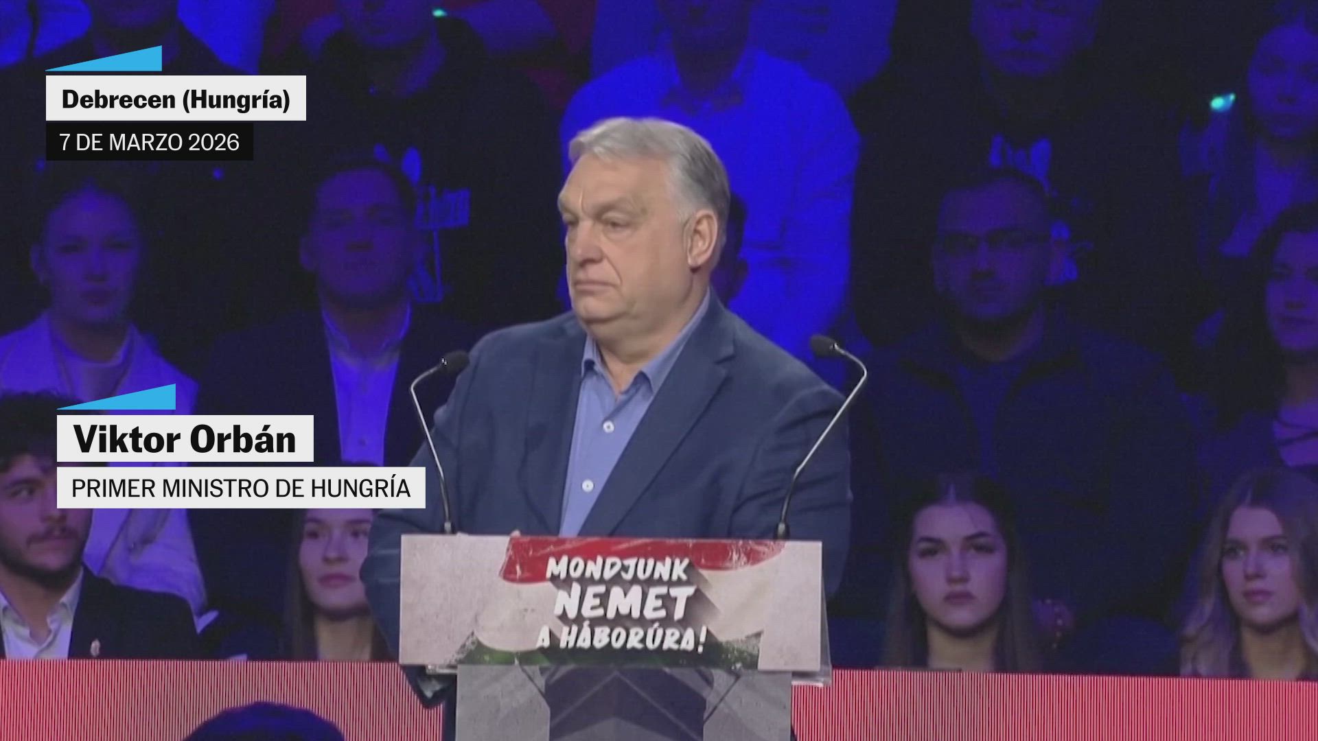 Viktor Orbán: "Nos encargaremos del destino de ese dinero una vez que sepamos de qué se trata"