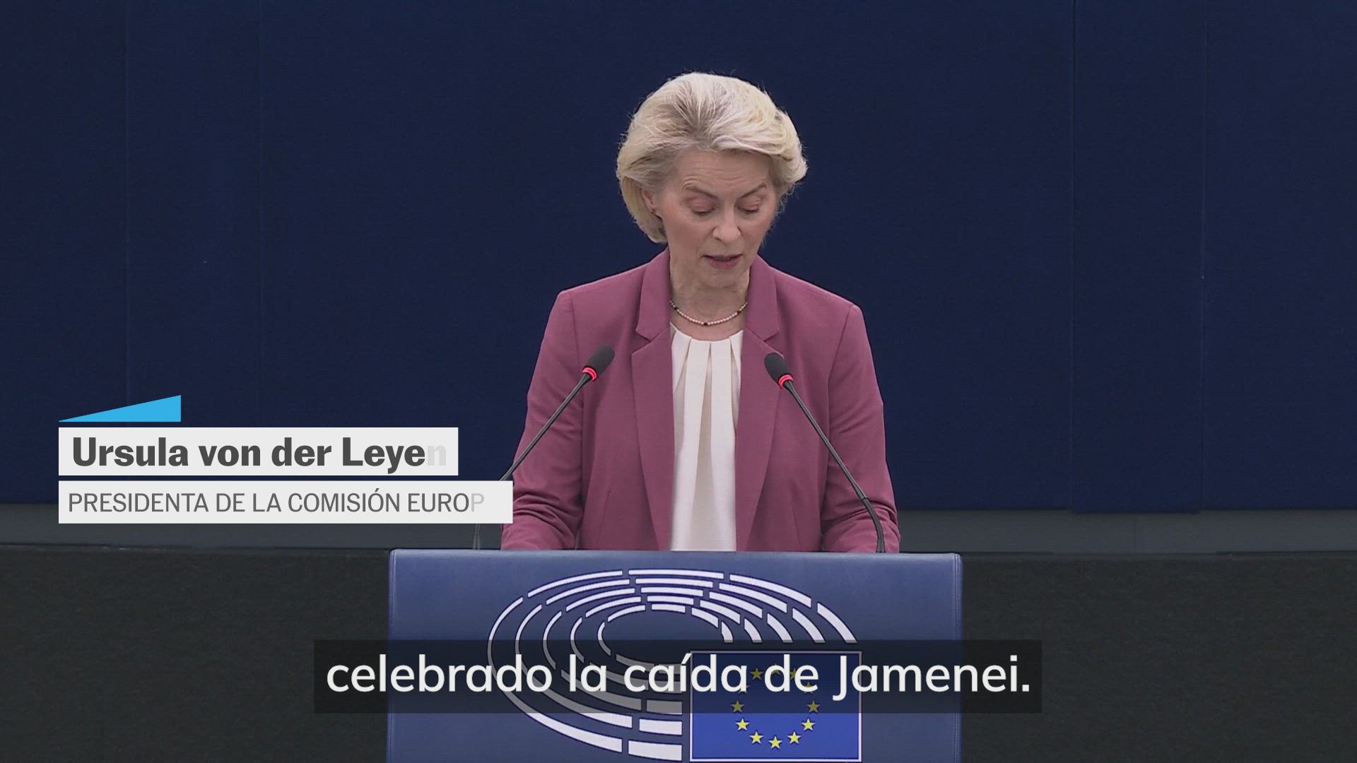 Von der Leyen: "Nuestro compromiso es inquebrantable con el derecho internacional"